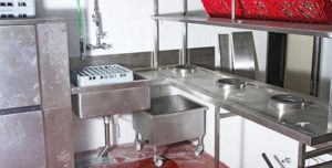Commercial Stainless Steel Kitchens, splash backs